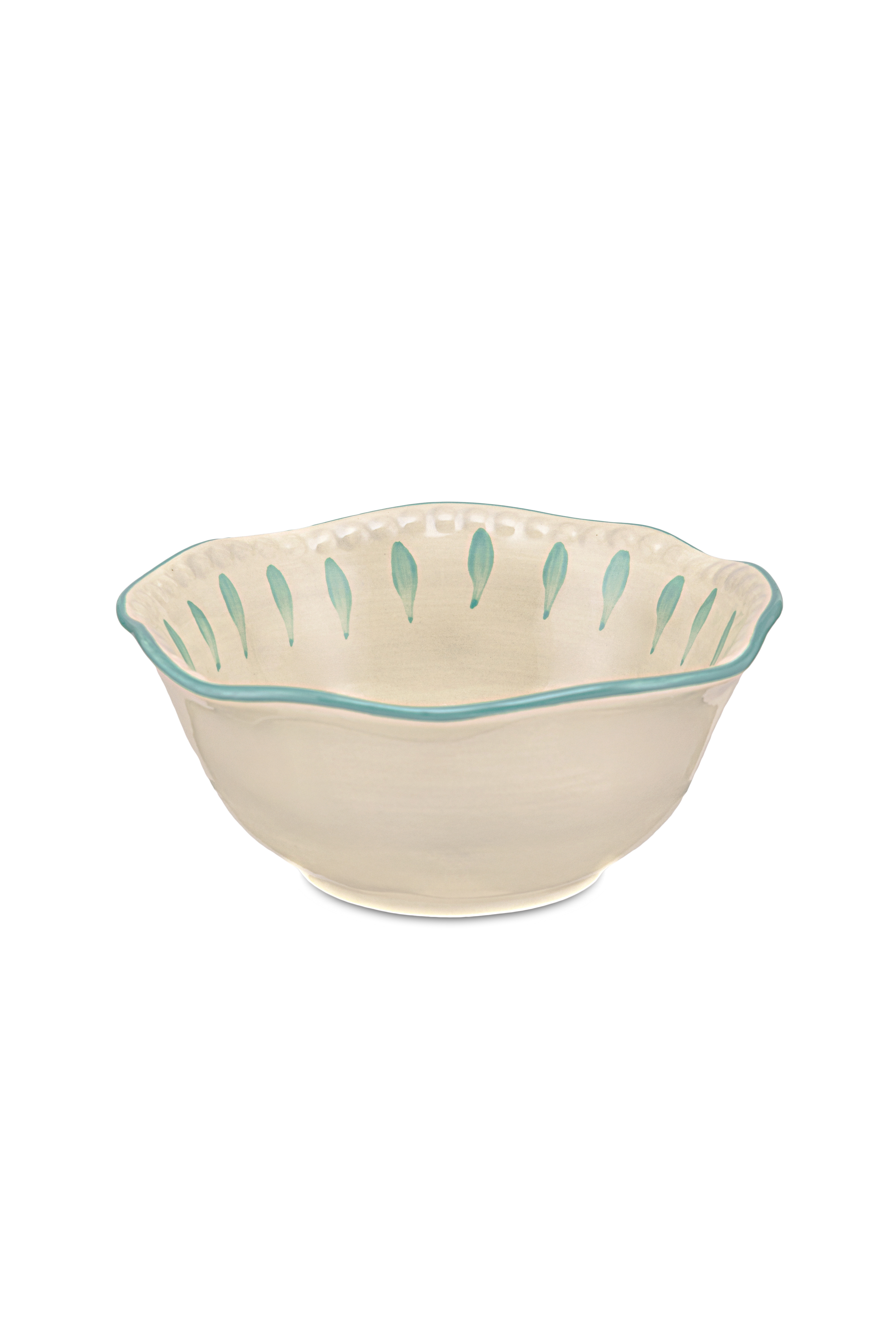 Rose & Tulipani Bowl Domitilla Aquamarine 15x6 cm