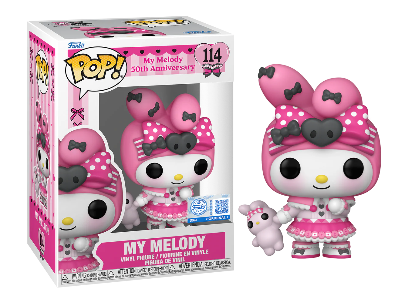 Funko Pop! Hello Kitty - 50th Anniversary: My Melody with Toy 114