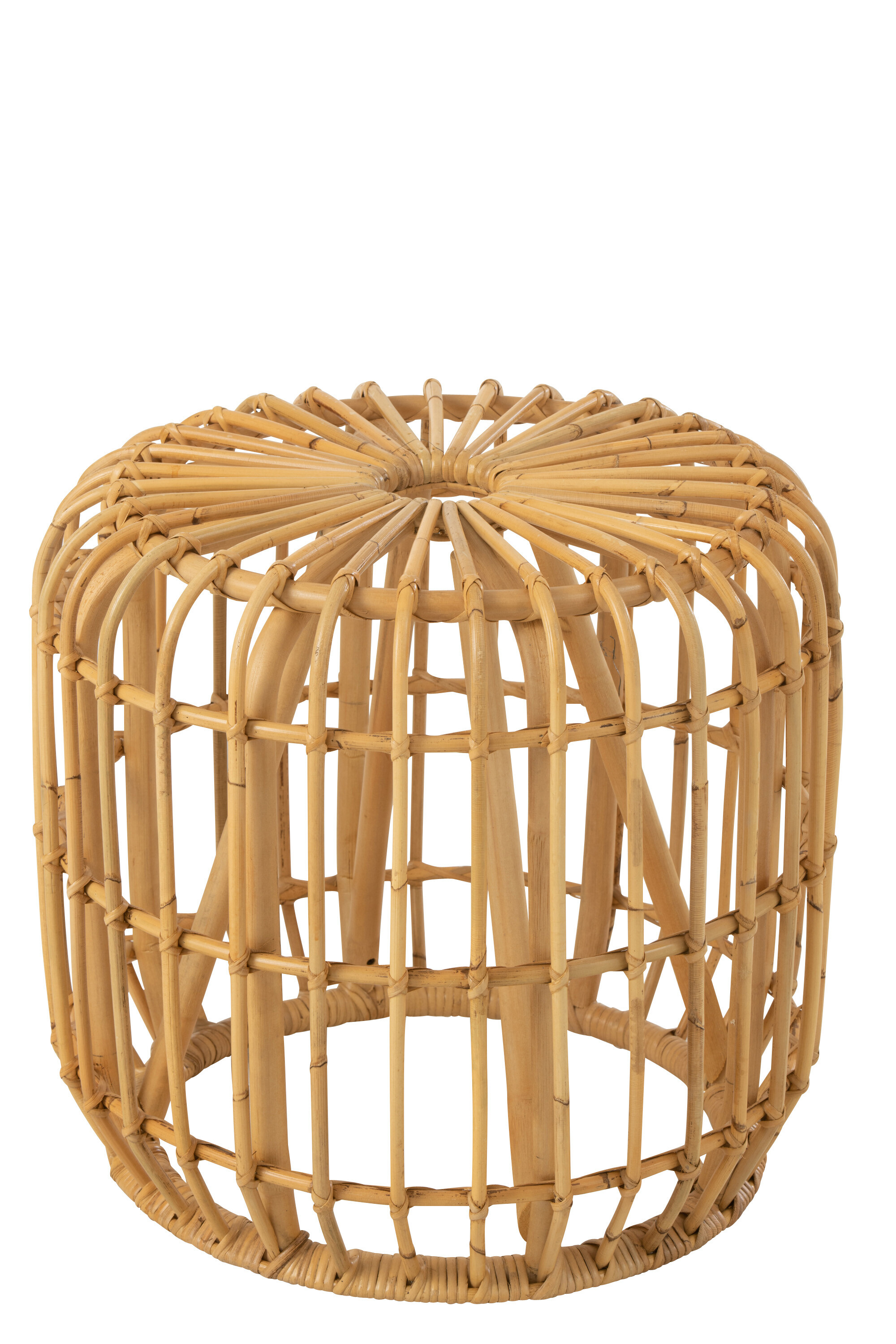 J-Line Salontafel Sirine Naturel 45x35 cm - Rotan