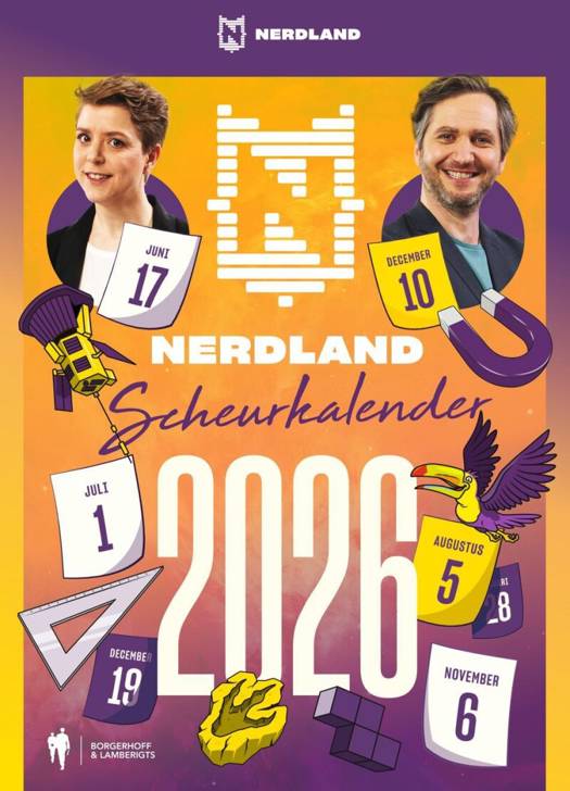 Scheurkalender 2026 Nerdland Scheurkalender 2026 Nerdland