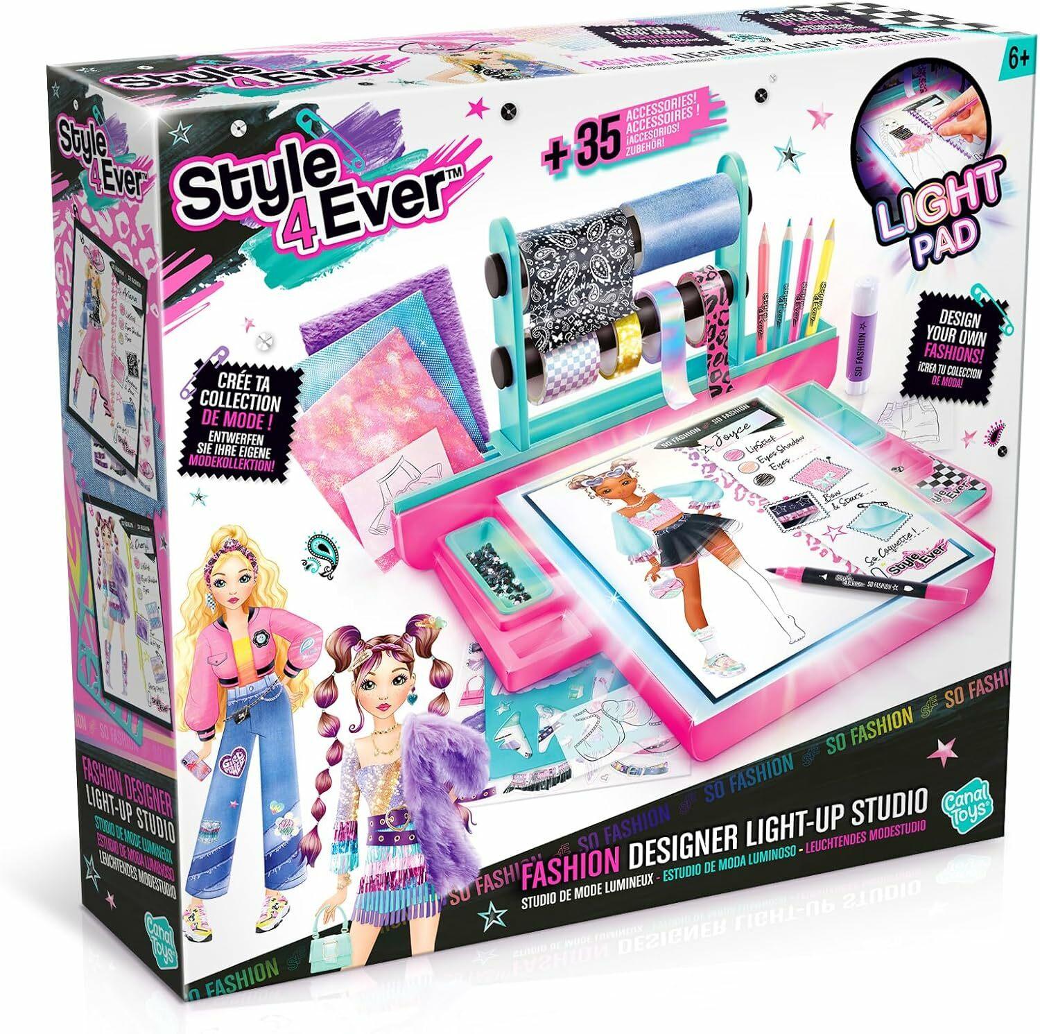 Style 4 ever Fashion Designer Light Up Studio 