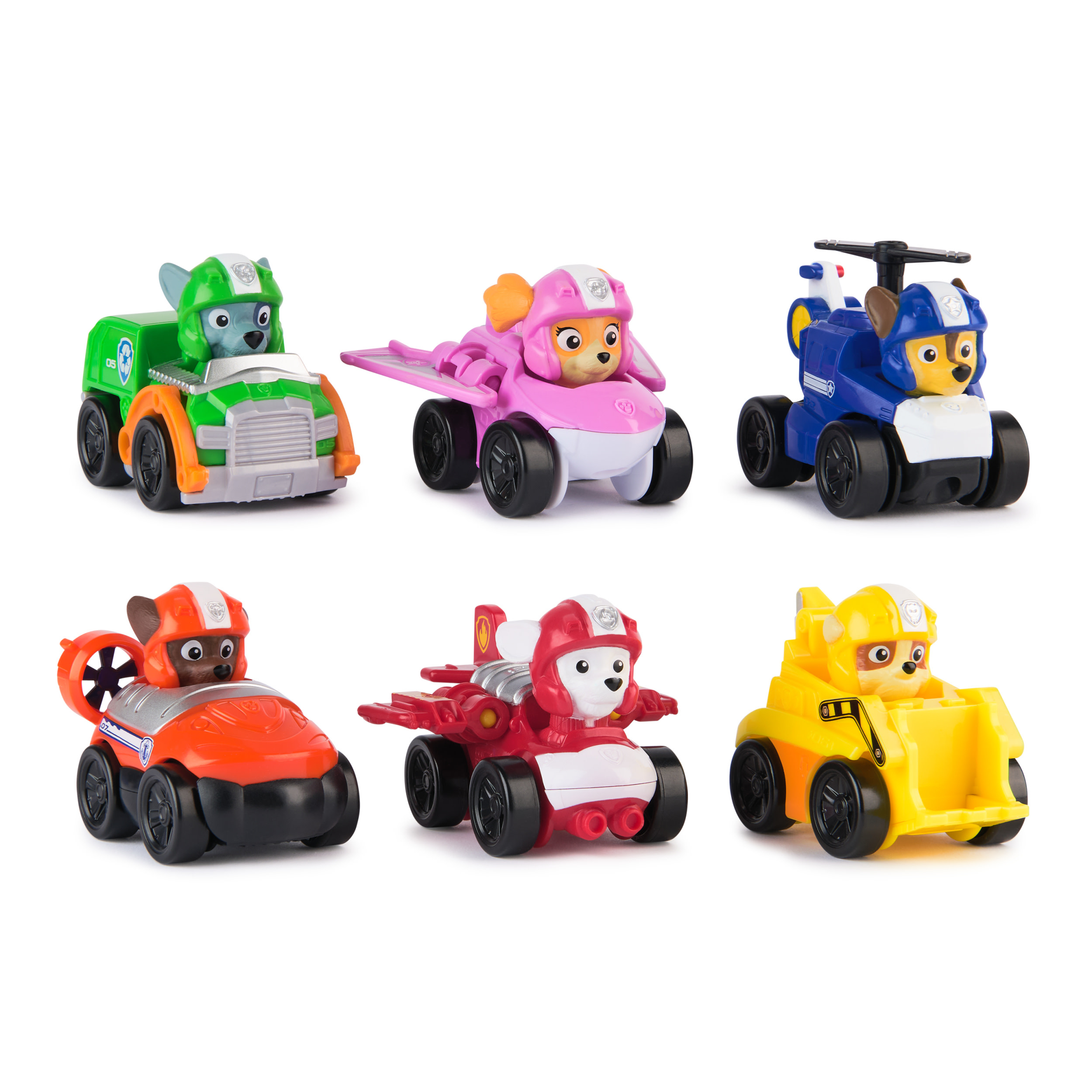 PAW Patrol -  Air Rescue - Pup Squad Racers 6 pack 