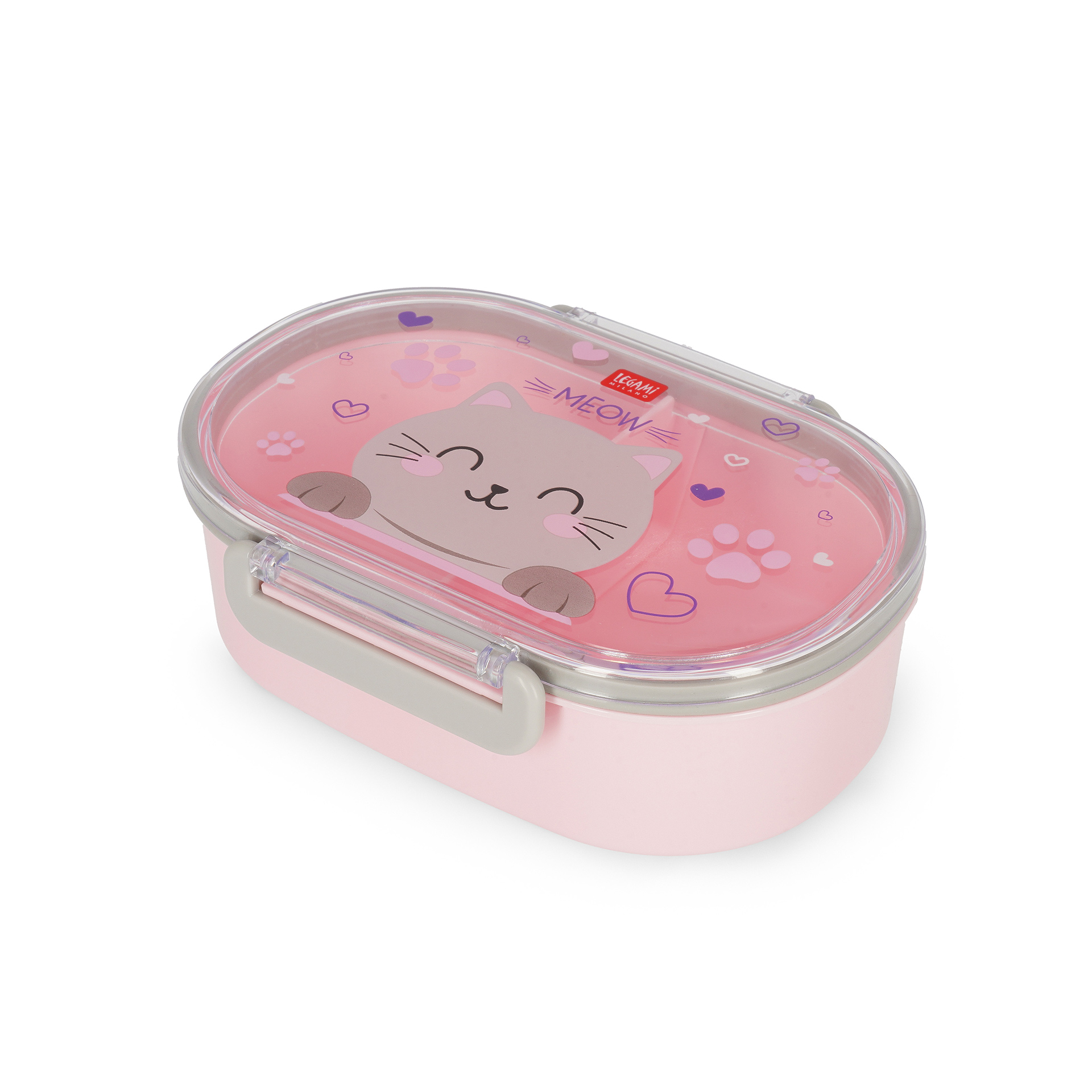 Legami Snack Box Snack & Go Kitty 500 ml