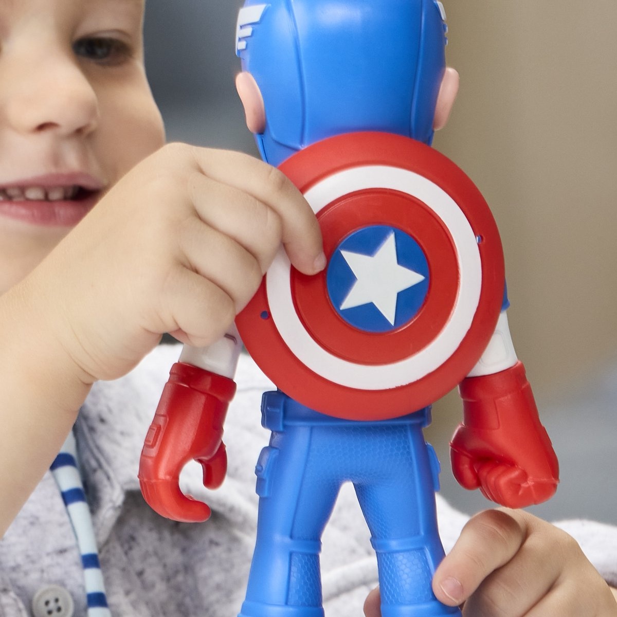 Spidey and His Amazing Friends Supersized Captain America SR