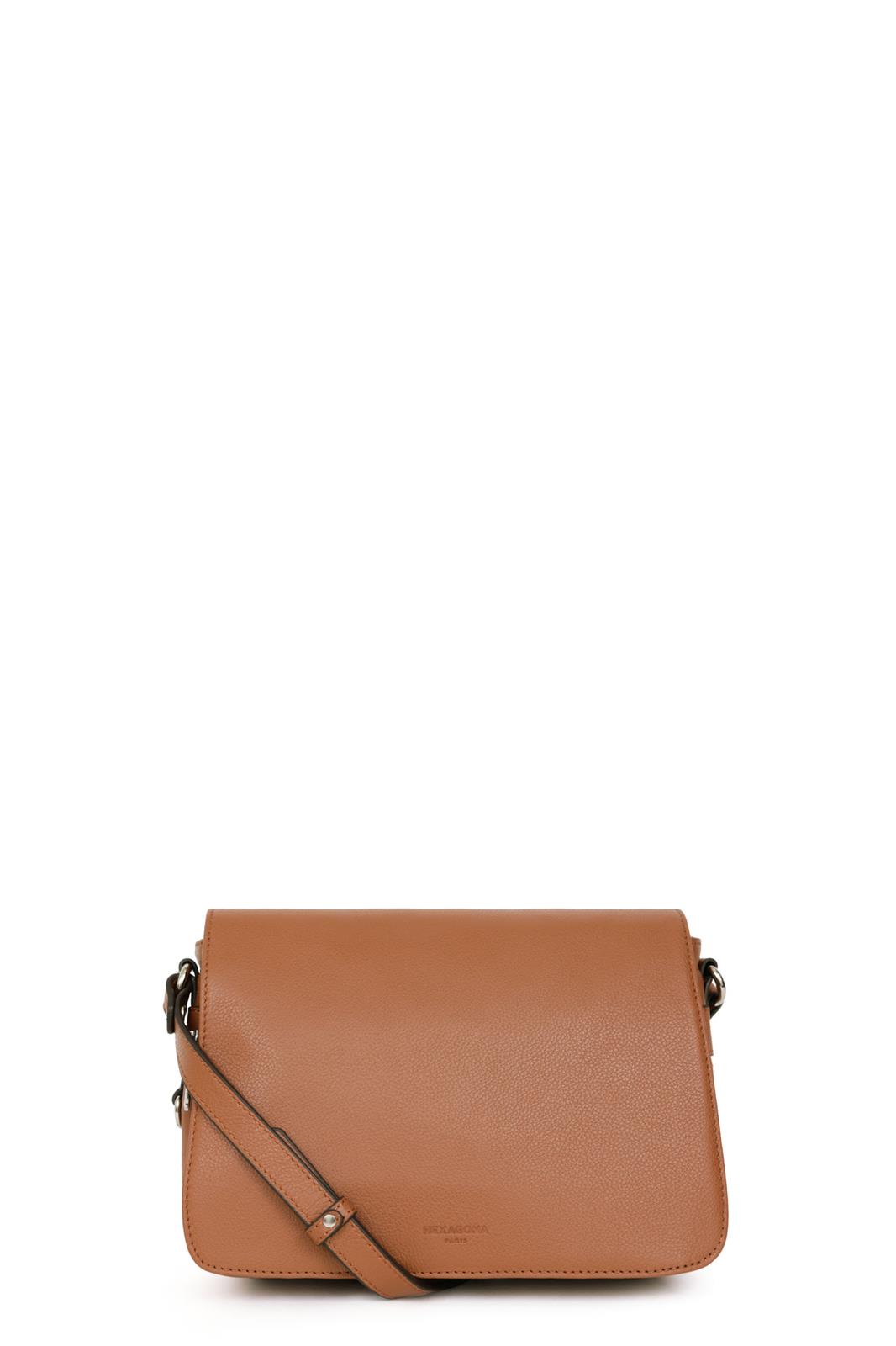 Hexagona Crossbody Confort Tan 17x8x25.5 cm