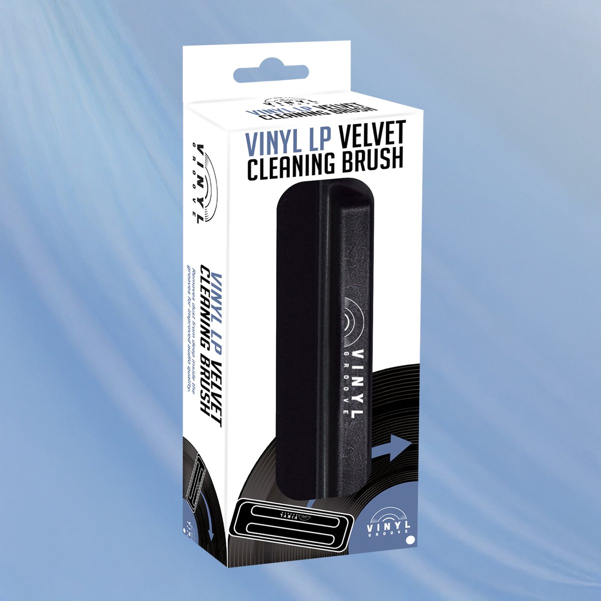 VINYL GROOVE Vinyl LP Velvet Cleaning Brush