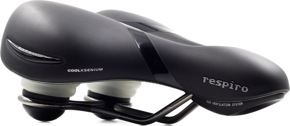 Selle Royal Respiro Relaxed Fietszadel Uni Zwart 5132