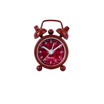 Fisura Mini Alarmklok Retro Garnet