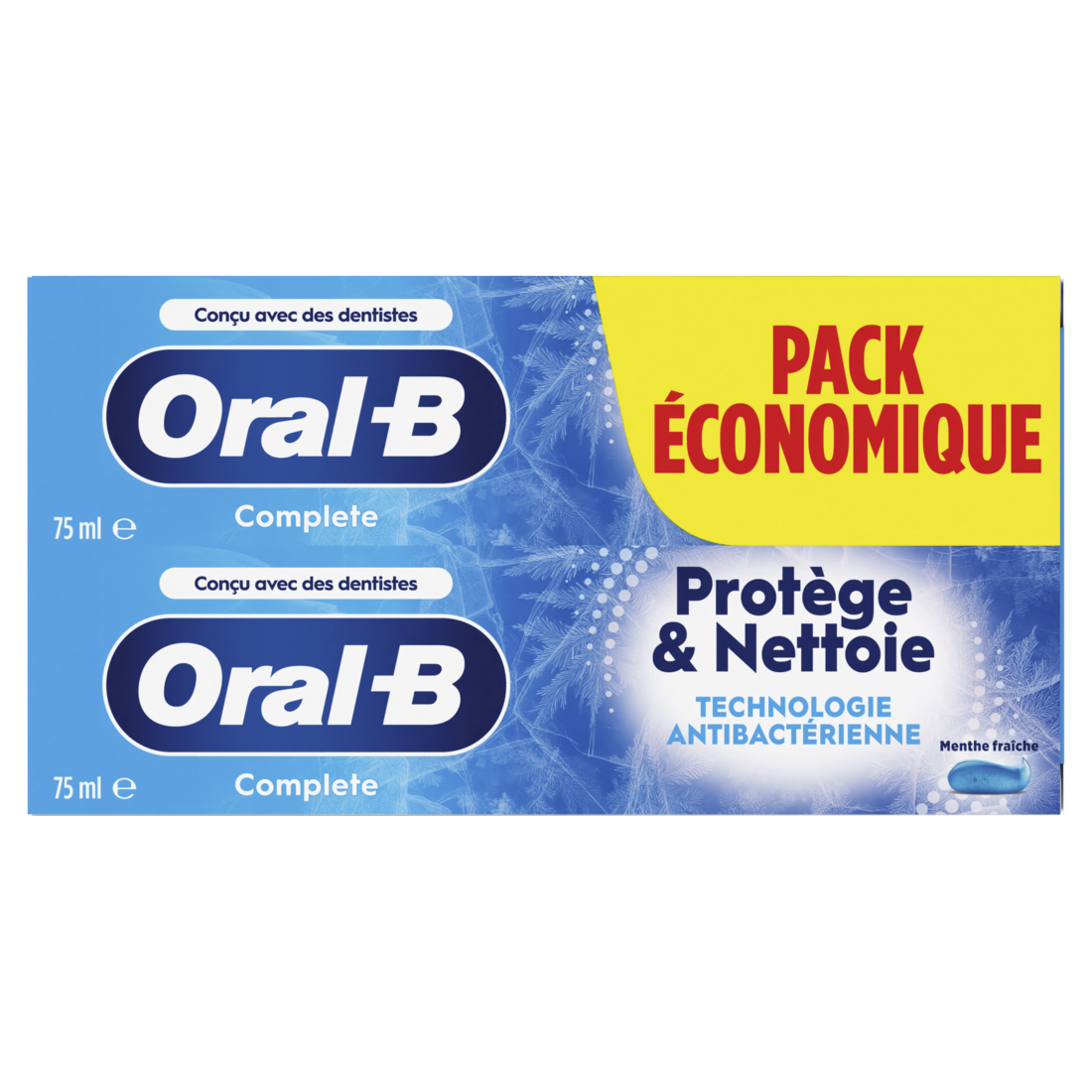 Oral-B Tandpasta Complete Protect&Clean - 2x75 ml