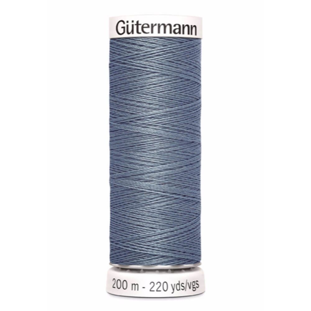 Gutermann Naaigaren Blauw Grijs 200 m