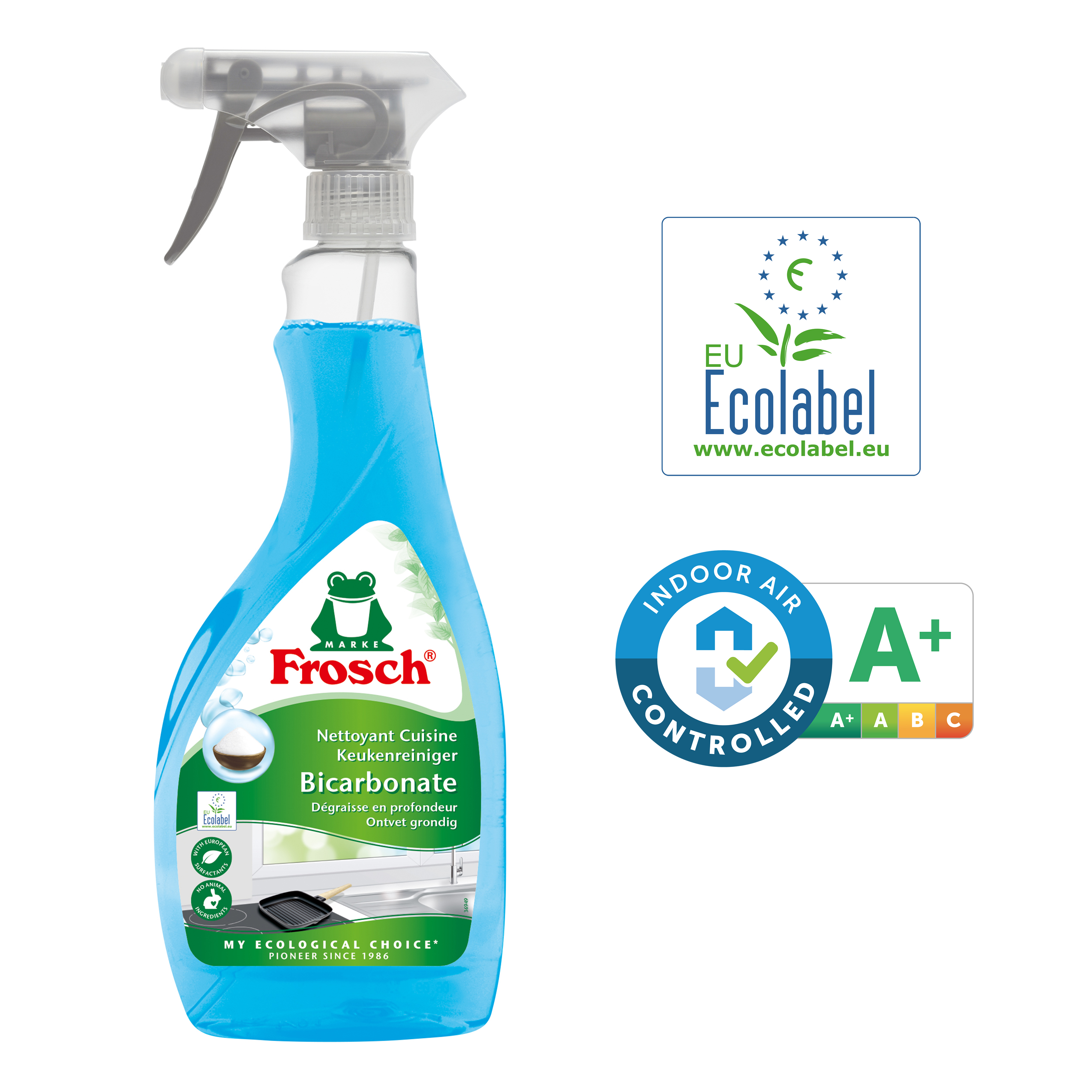 Frosch Keukenreiniger Bicarbonaat 500 ml Ecolabel