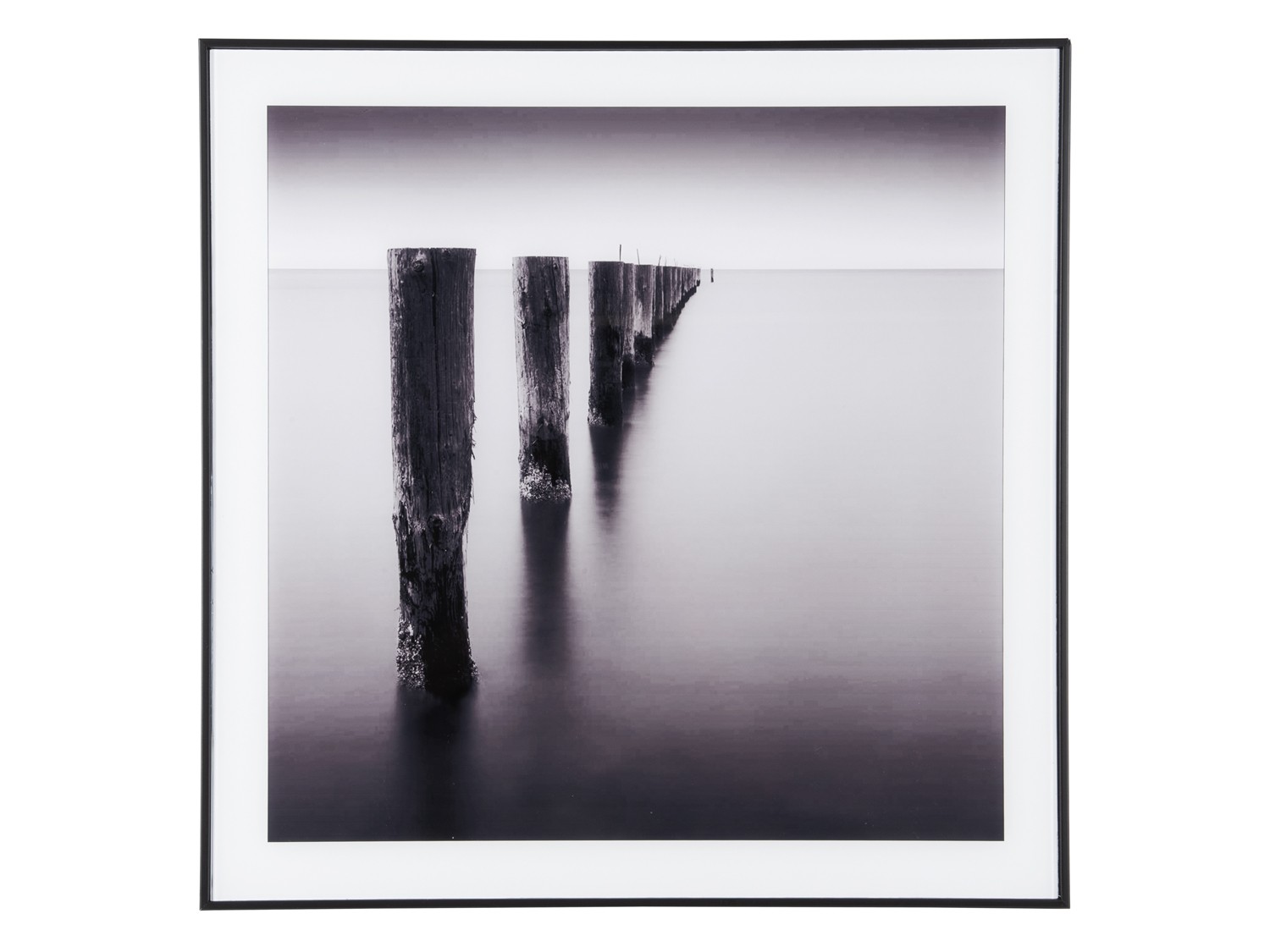 Present Time Muurkader Poles in Water 50x50 cm