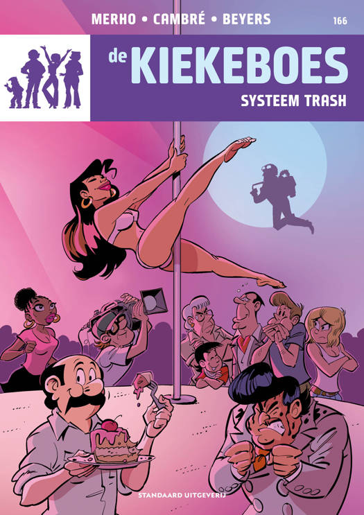 Stripverhaal De Kiekeboes 166 - Systeem Trash