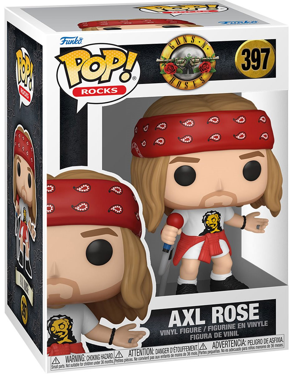 Funko Pop! Rocks - Guns 'n' Roses: Axl Rose 397 Funko Pop! Rocks - Guns 'n' Roses: Axl Rose 397