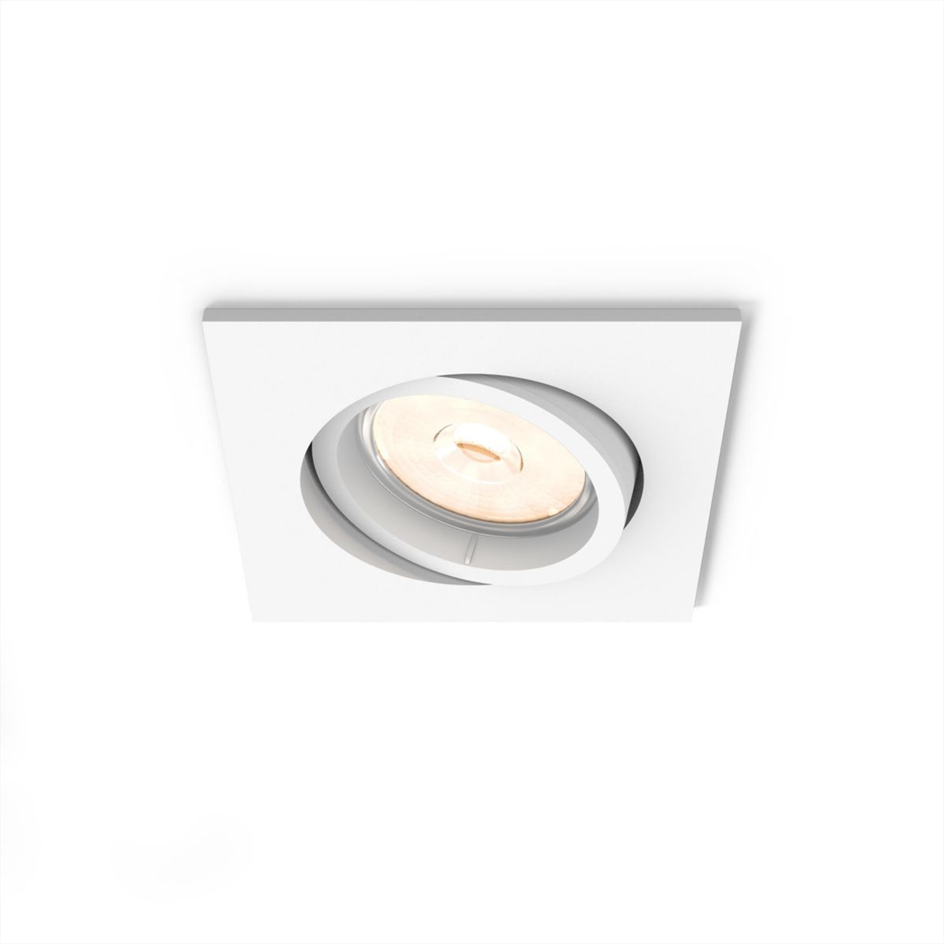 Philips Inbouwspot Enneper Wit Vierkant Richtbaar GU10 NW