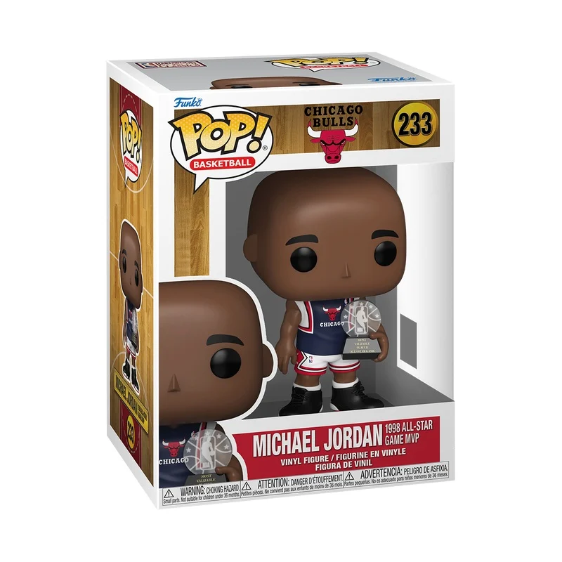 Funko Pop! Basketball - Chicago Bulls: Michael Jordan -> 1998 All-Star Game MVP 233