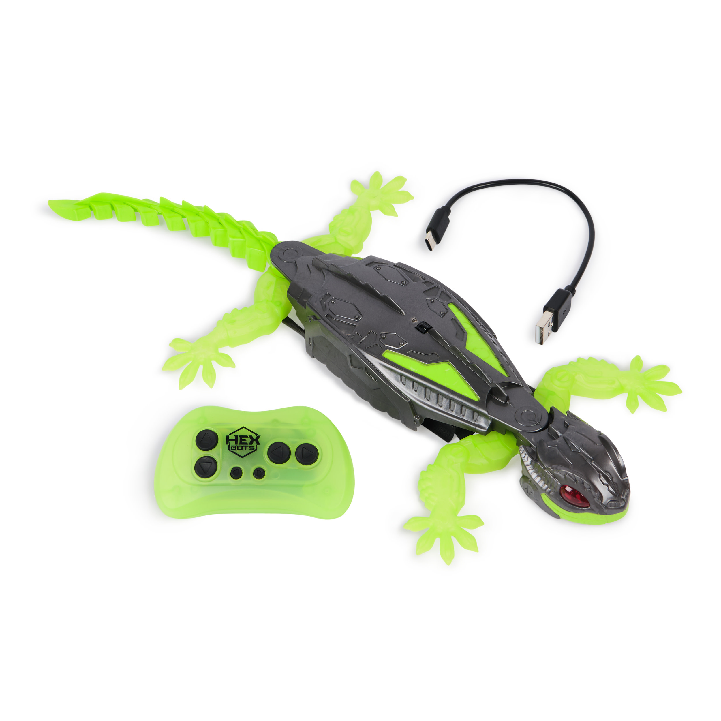 HexBots - Gecko Wall Crawler - RC Gekko die op de muur kruipt