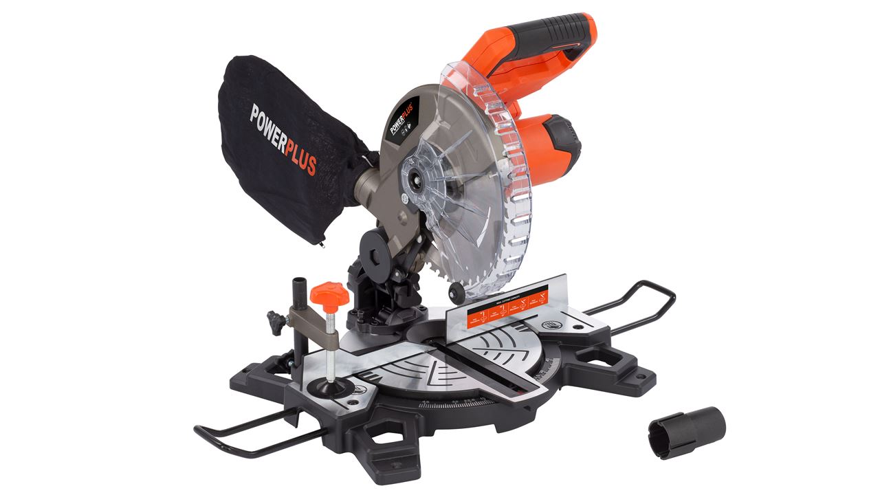 PowerPlus Dual Power POWDP2550 Verstekzaag exclusief Accu