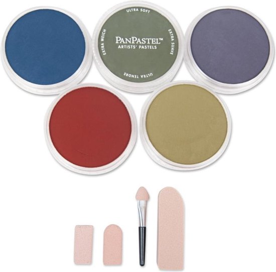 PanPastel Set Extra Dark 5 Kleuren