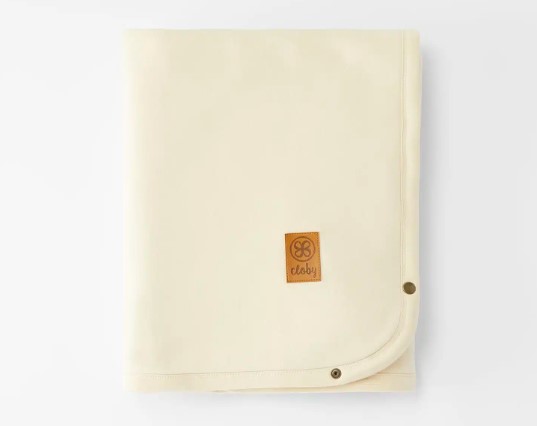 Cloby Deken Teddy Multifunctioneel Off White - 95x75 cm