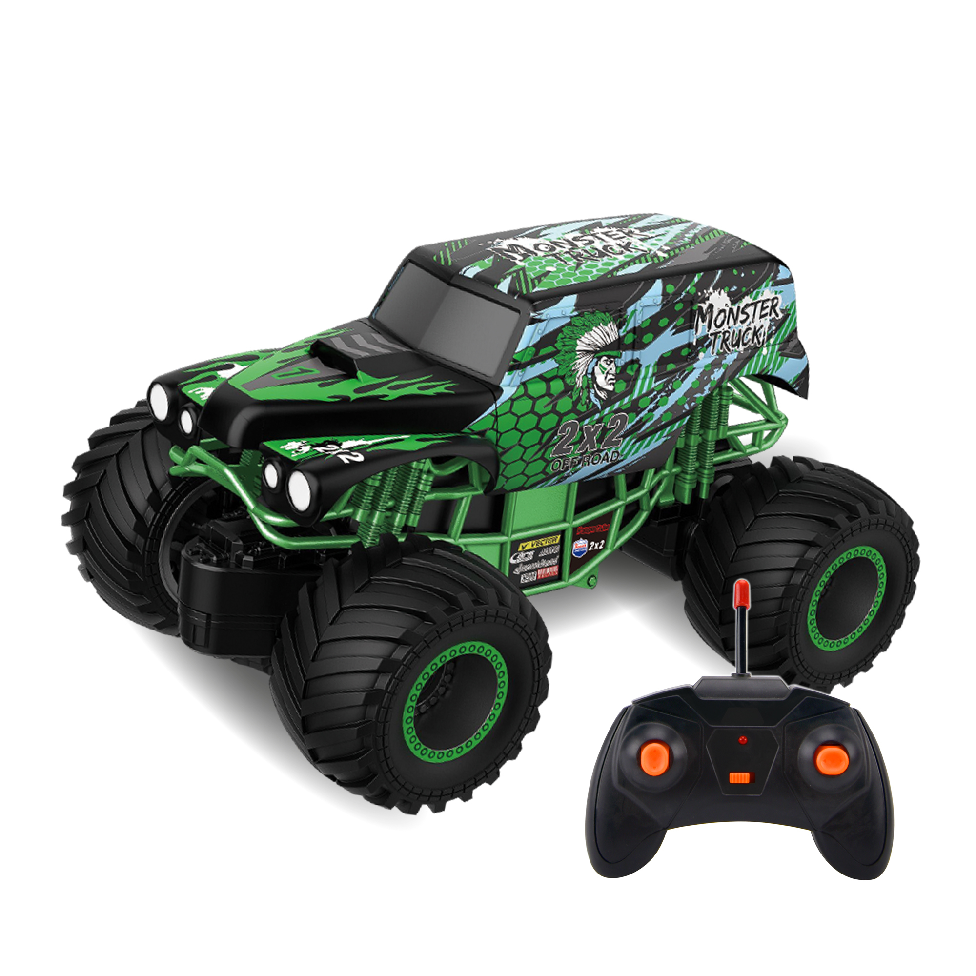 Gear2Play RC Monstertruck Monster Destroyer 1:20 schaal, Groen