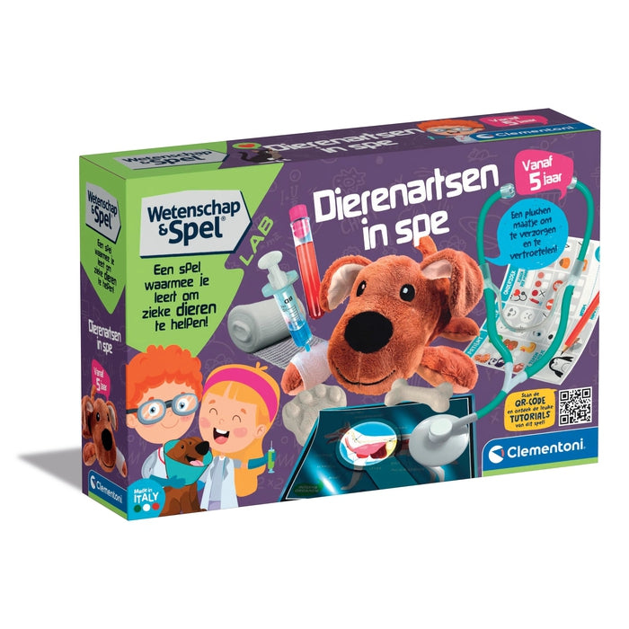 Clementoni Wetenschap en Spel - Junior Dierenarts, Dierenarts in spe