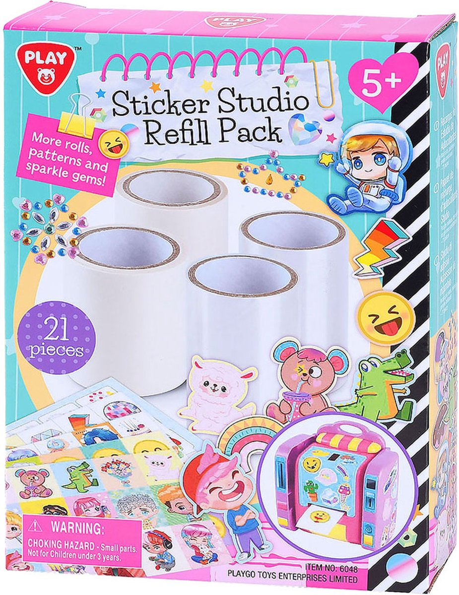 Create & Peel Sticker Studio, aanvulset