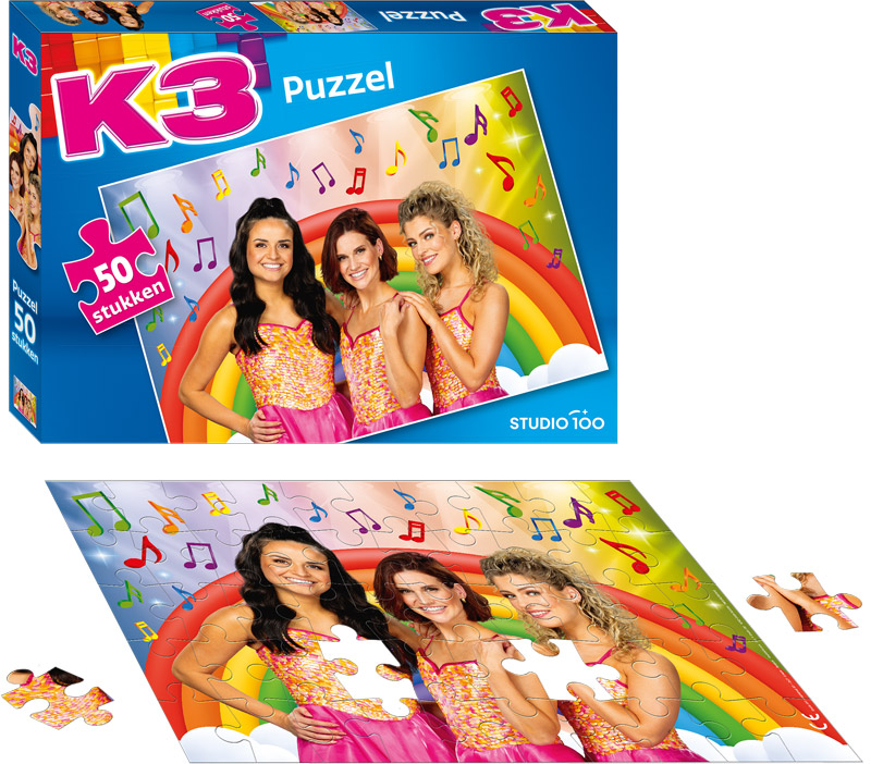 K3 - Puzzel Zeemeermin - 50 stukjes