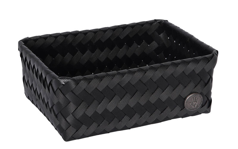 Handed By Mand Fit Small Zwart 18x12x7 cm - Handgemaakt