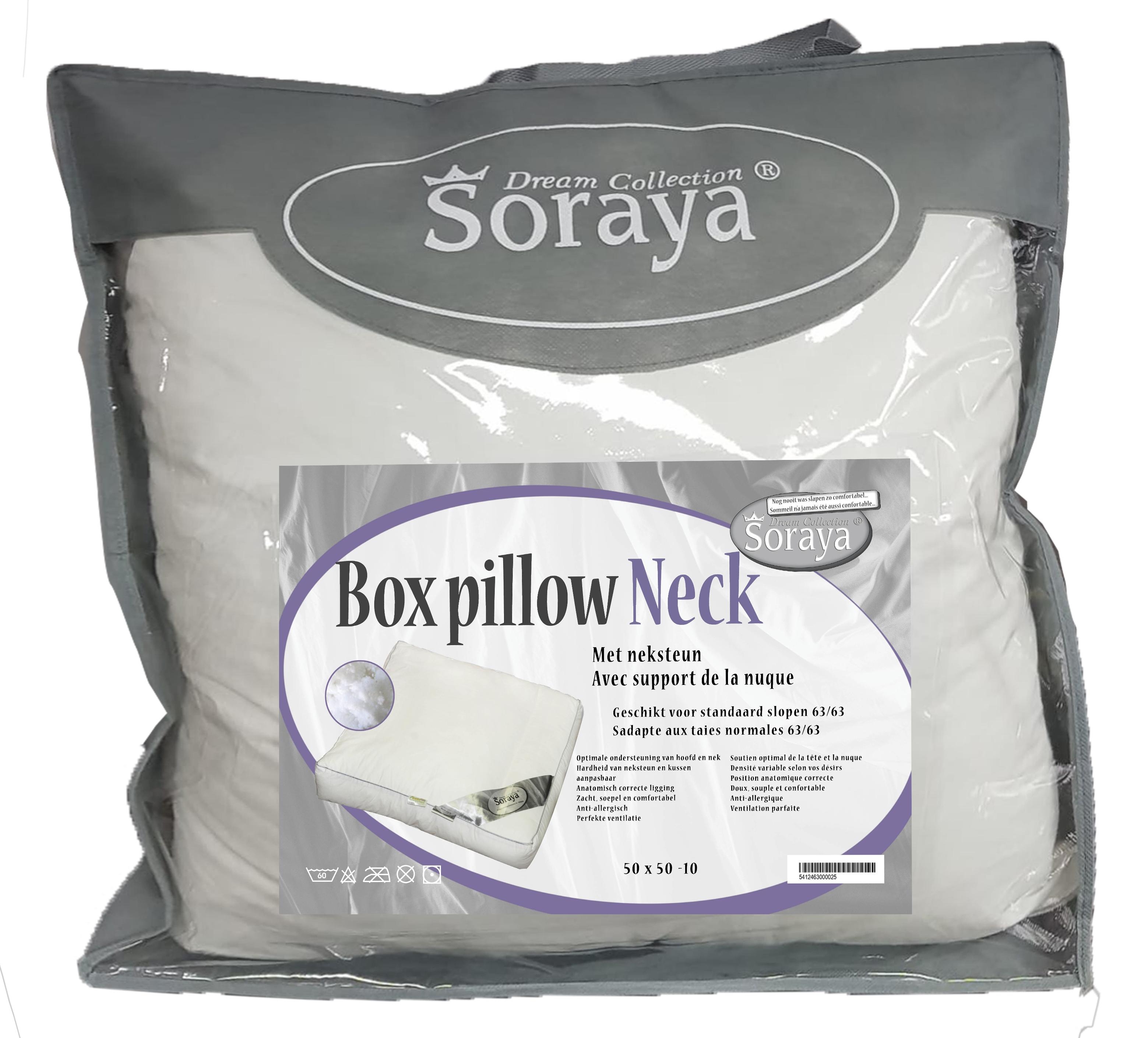 Kussen Box Neksteun 50x50 cm