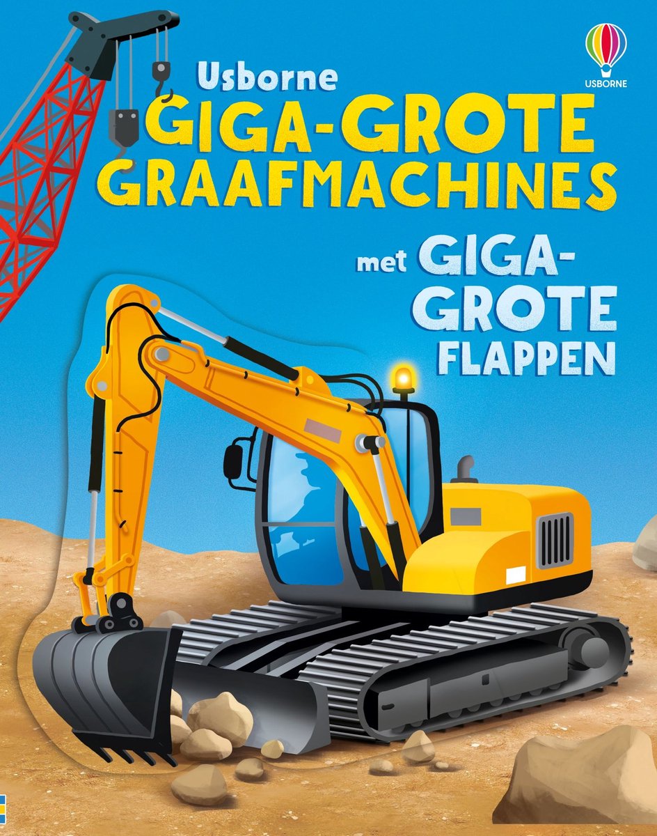 Giga-grote Graafmachines met giga-grote flappen Giga-grote Graafmachines met giga-grote flappen
