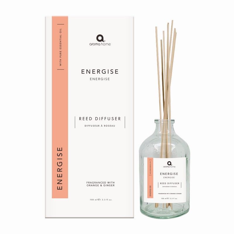 Aroma Home Geurdiffuser Energise 100ml - Orange & Ginger