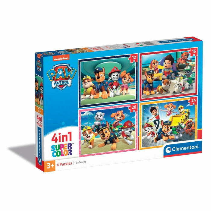 Clementoni Paw Patrol Puzzel 4 in 1