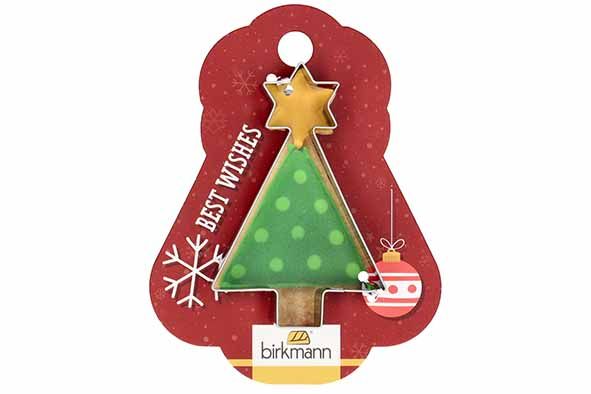 Birkmann Uitsteekvorm Kerst 7.5cm - RVS - Kerstboom