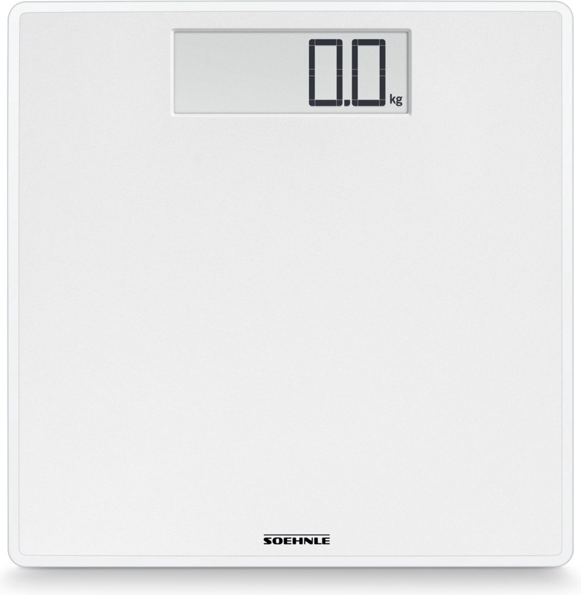 Soehnle Personenweegschaal Style Sense Safe 100 - 31x31x2.1cm - Wit - Digitaal