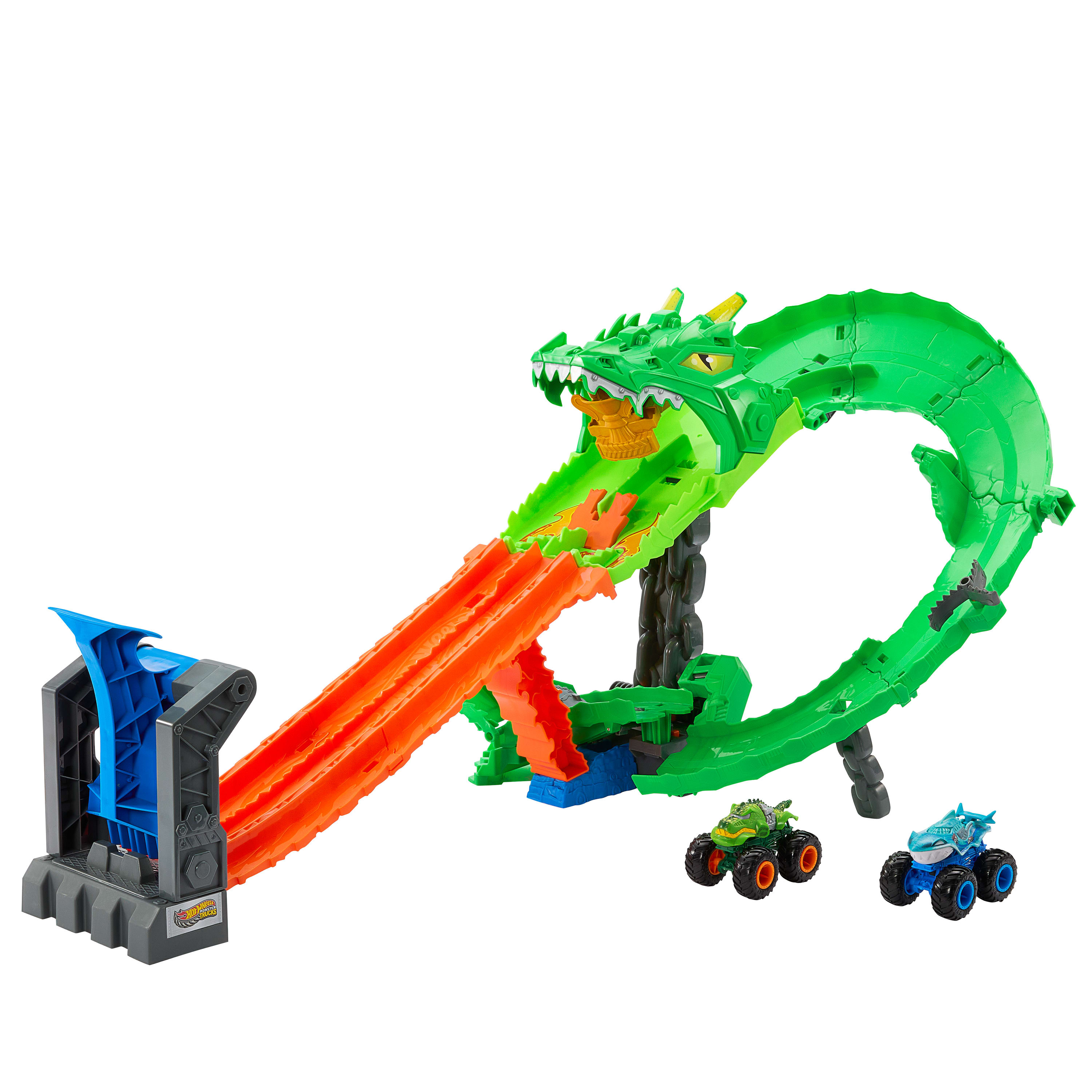 Hot Wheels Monster Trucks Dragons Demolition