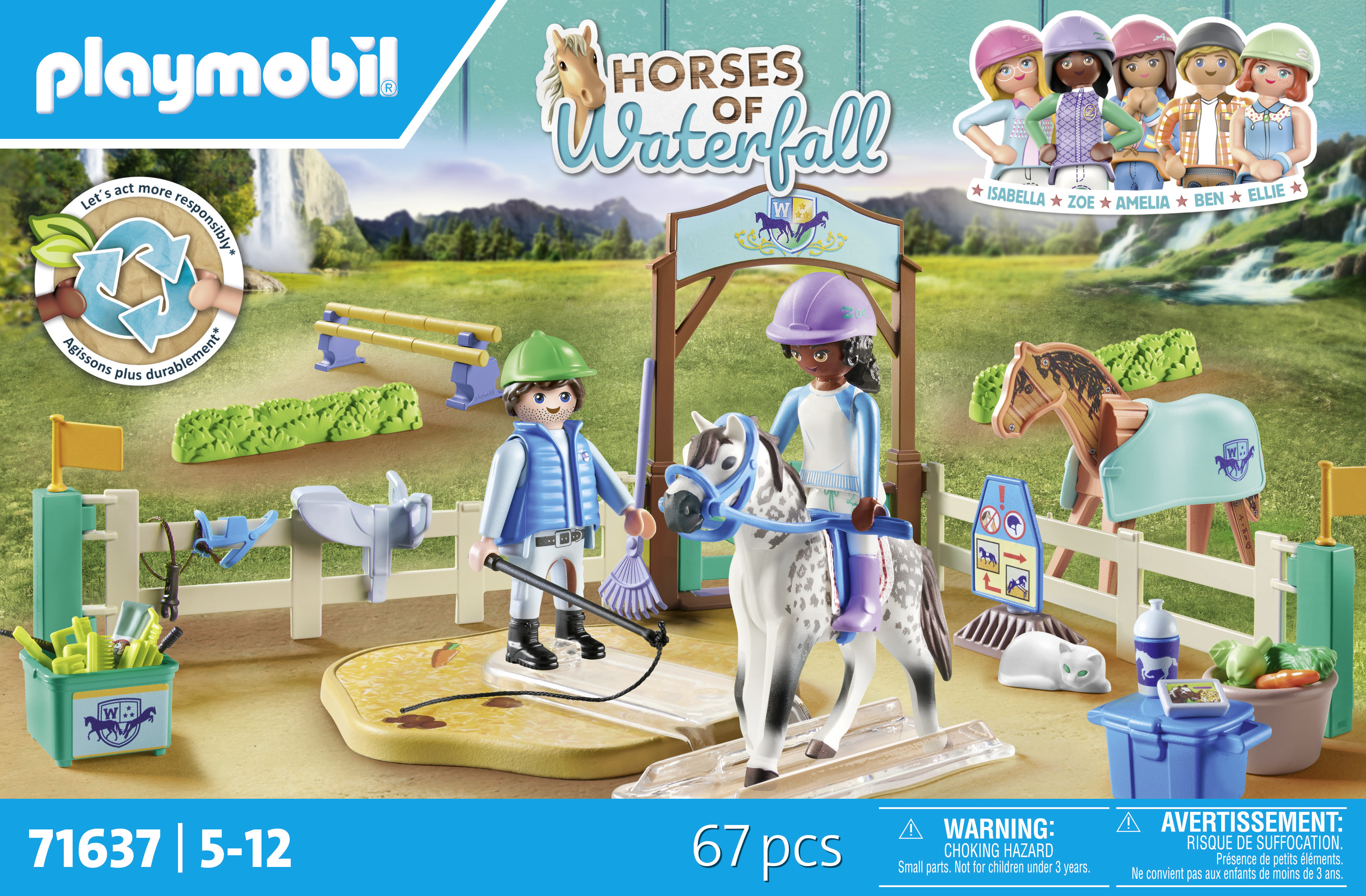 Playmobil 71637 Horses of Waterfall Moderne paardrijschool