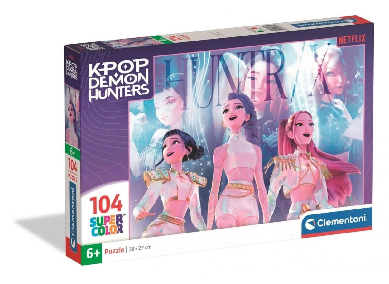 Clementoni Puzzel KPop Demon Hunters 2 - 104 Stuks