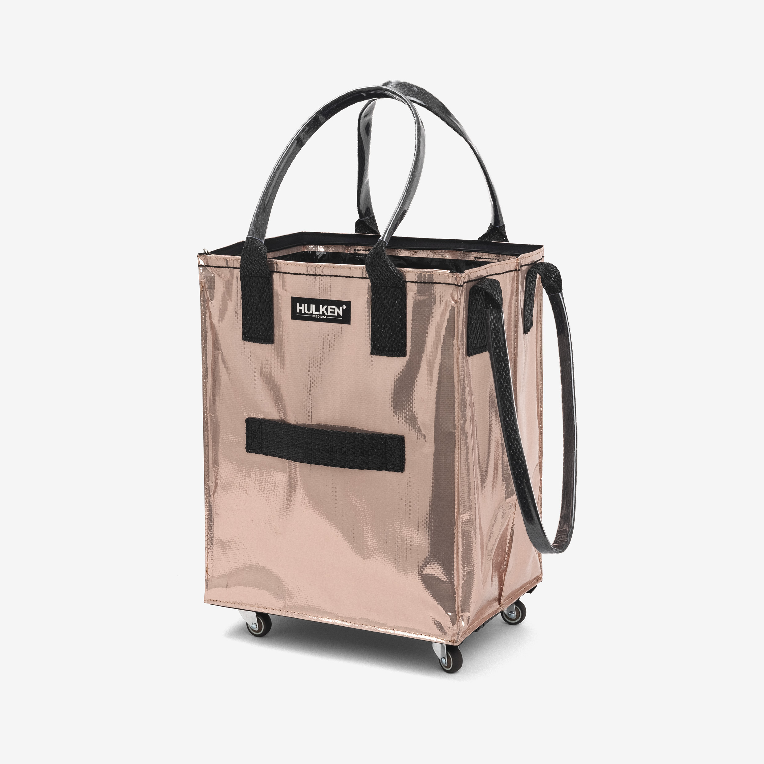 Hulken Original Trolley Tote Bag medium Rosegold 40x56x30cm