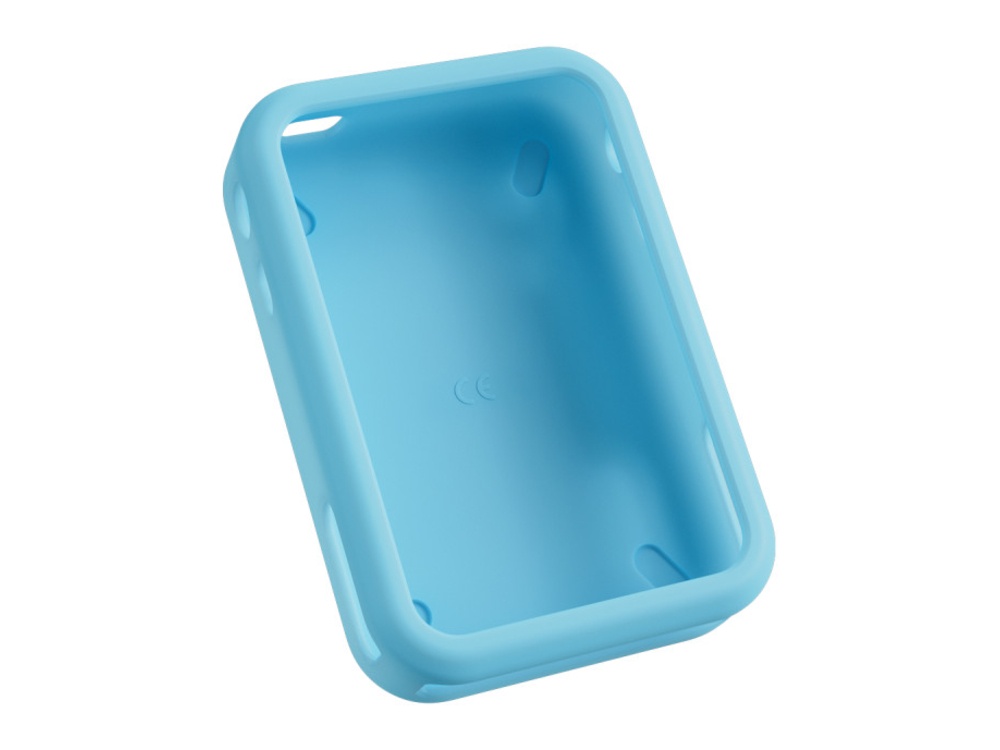 Faba Beschermhoes van zachte silicone - Blauw