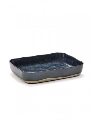 Serax Ovenschaal Blauw/Grijs 30.1x22.3x5.5 cm - by Merci
