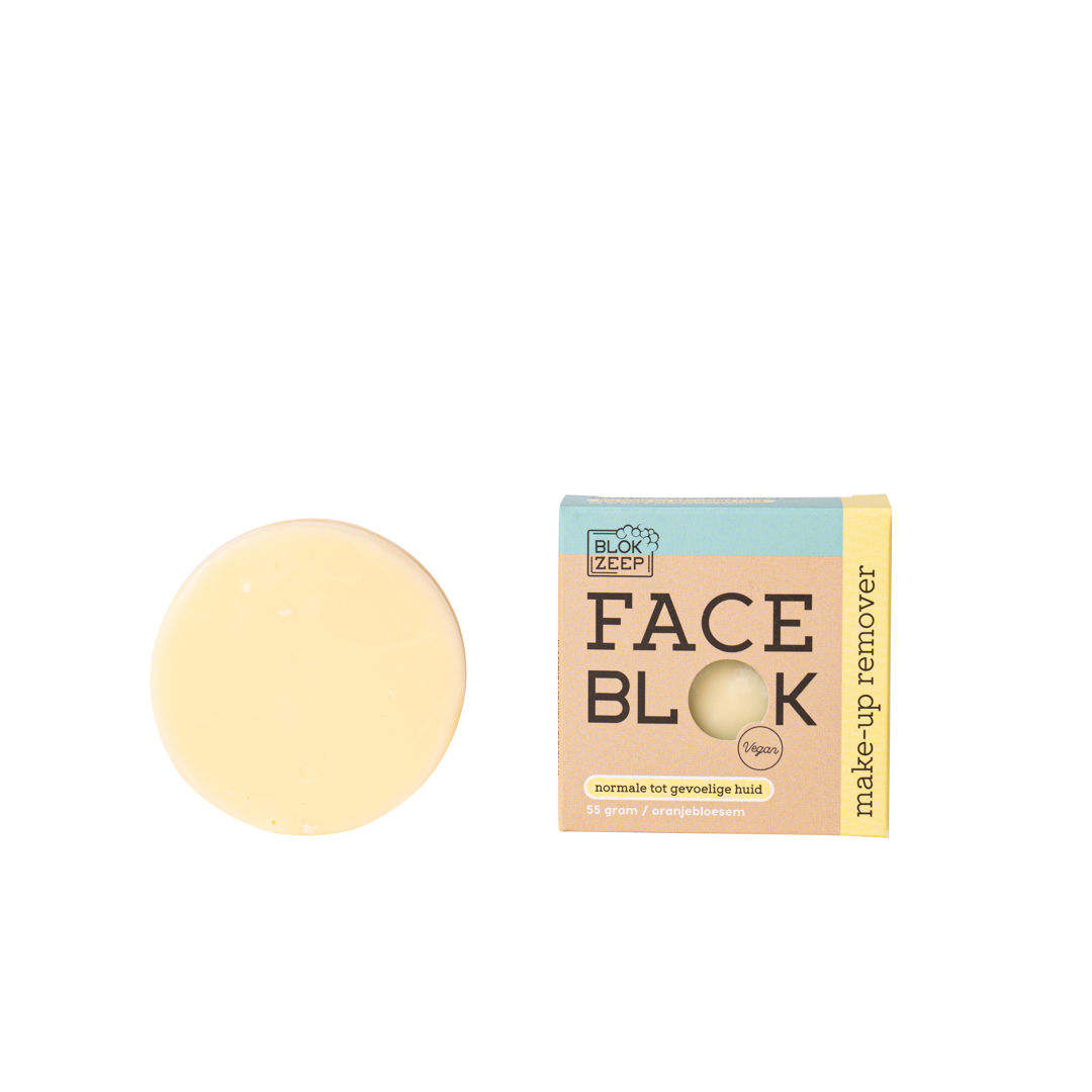 Blokzeep Make-up Remover Bar 55 g - Normale tot Gevoelige Huid