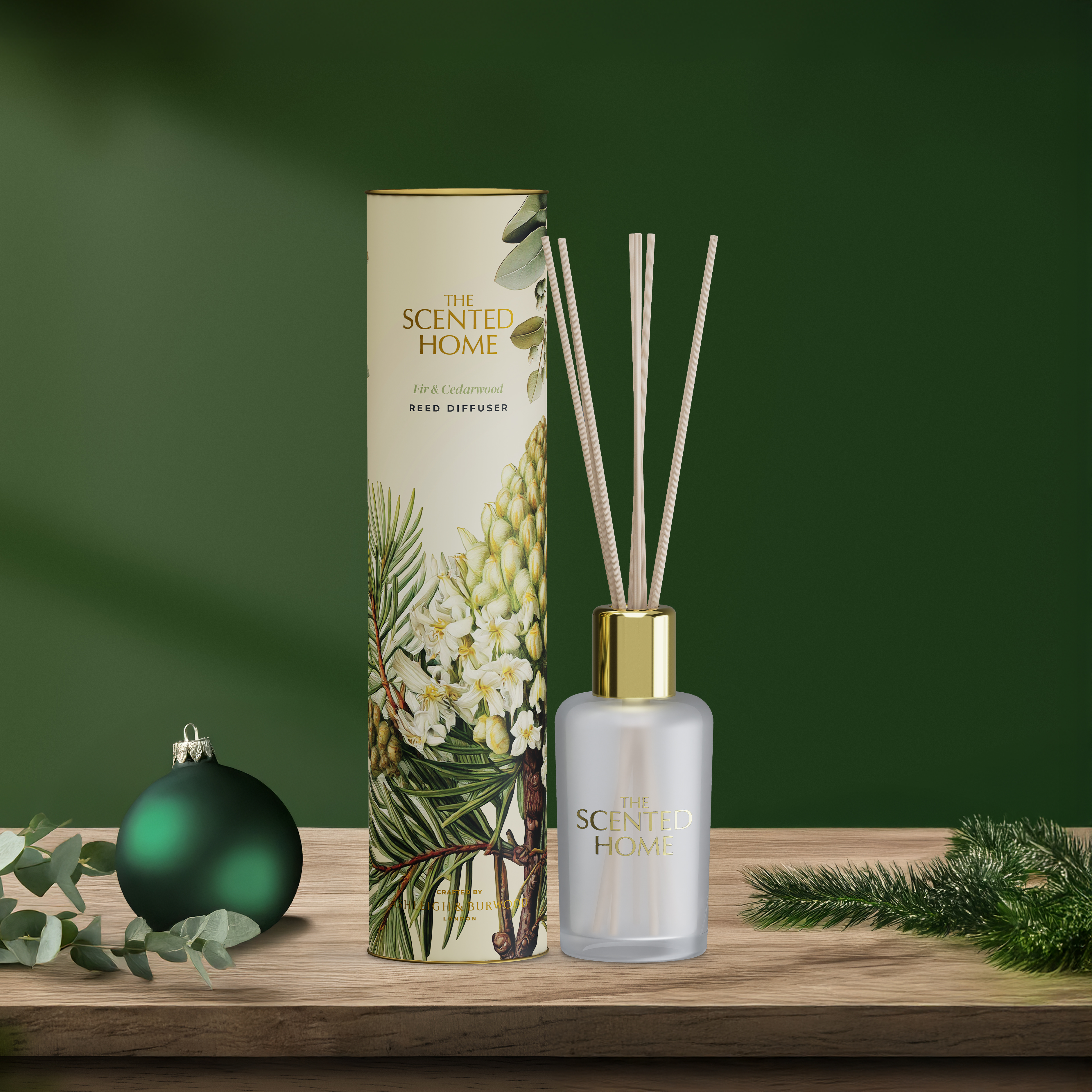 Scented Home Geurdiffuser Fir & Cedarwood 150ml