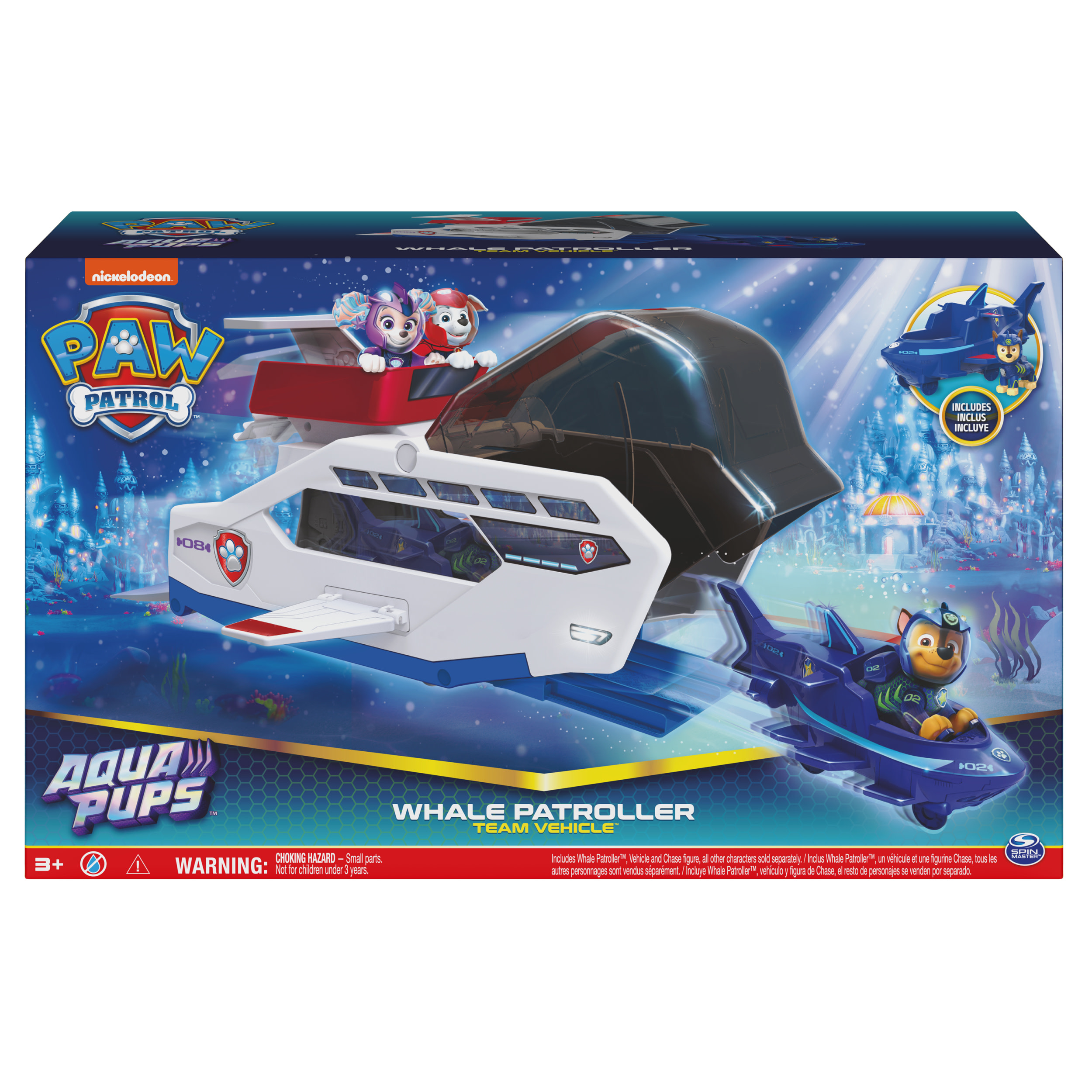 PAW Patrol Aqua Pups, Walvis Patroller Whale Patroller