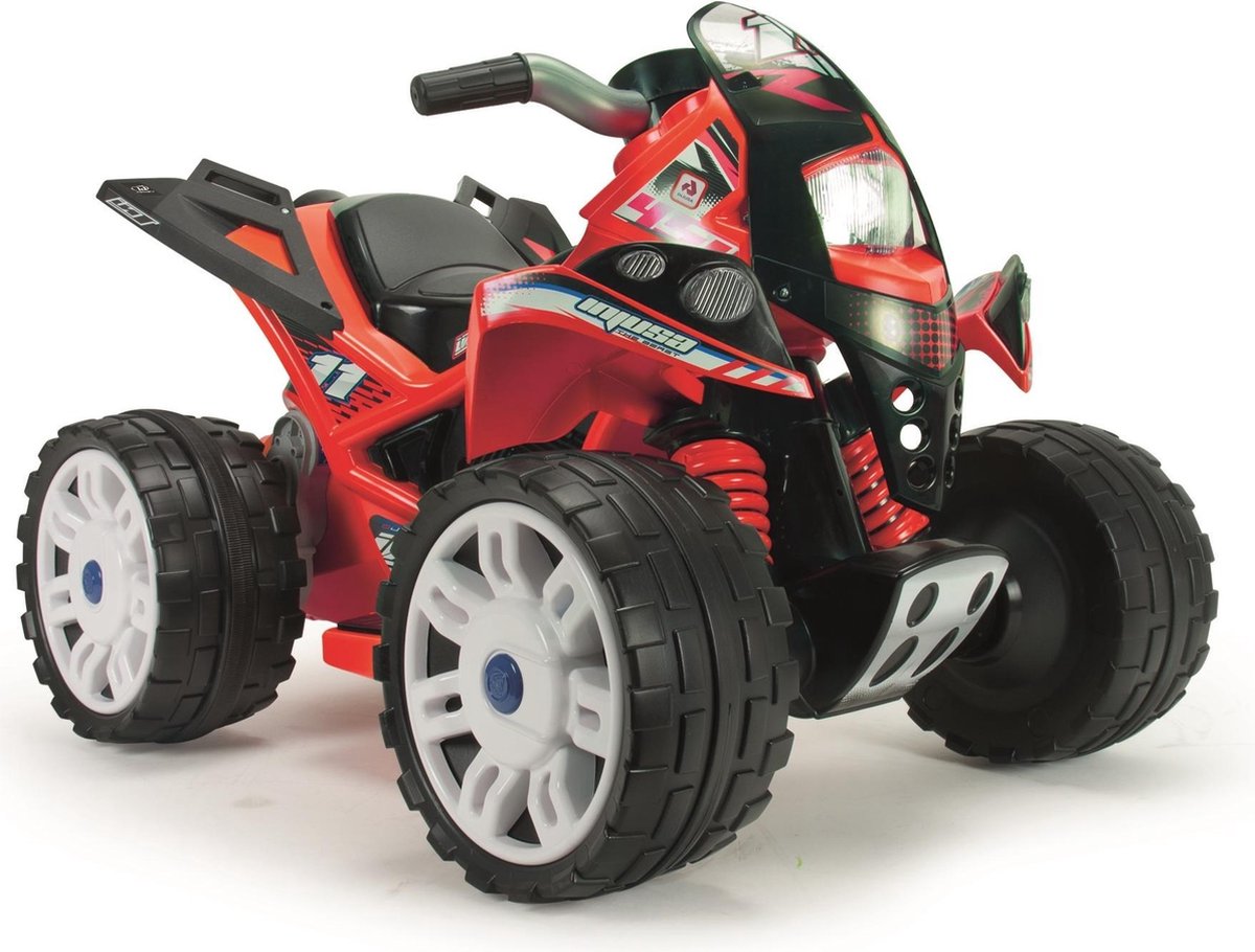 Injusa The Beast Quad 12 Volt, Rood