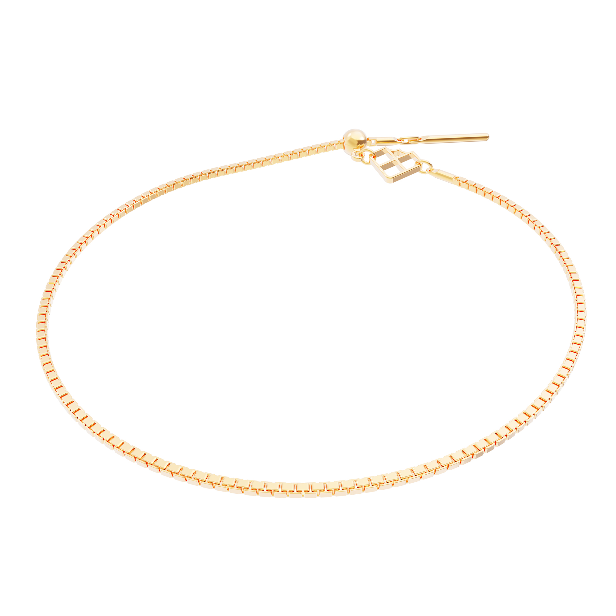 Chocli Armband Cubes - 18K Gold Plated