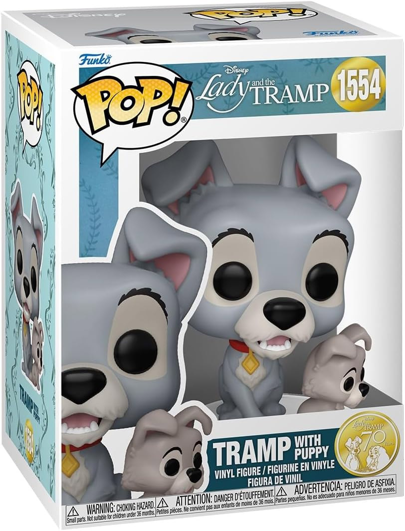 Funko Pop! Movies Disney - Lady and The Tramp: Tramp with Puppy 1554