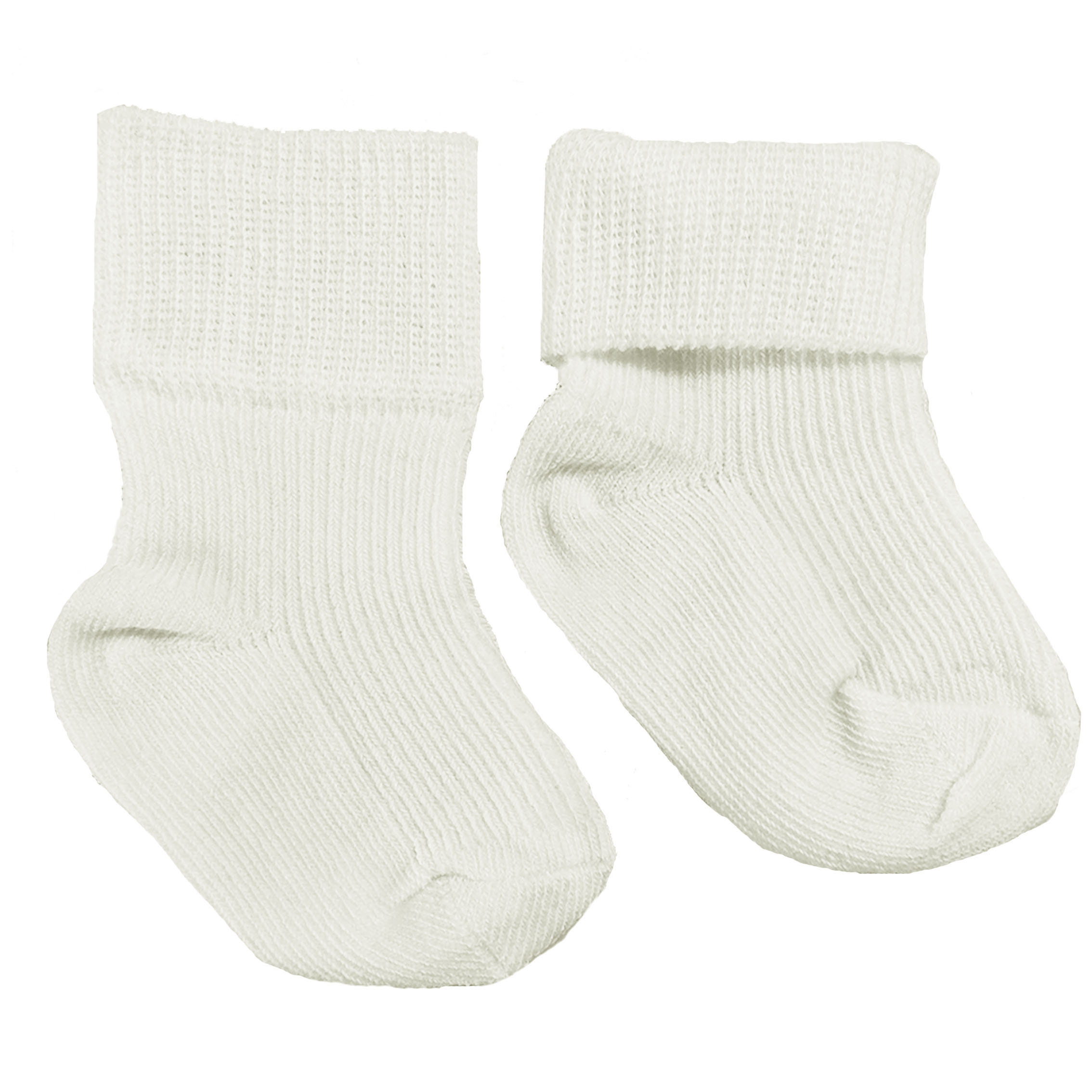 In Control Sock Baby Rib 2 paar Off White