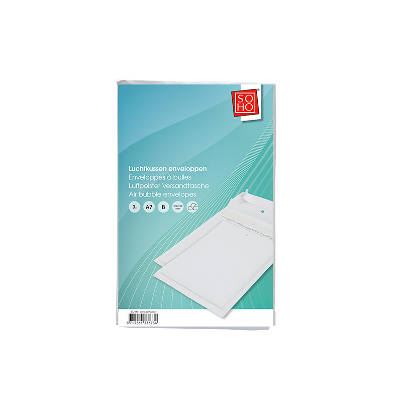 Soho Omslagen met Luchtkussen B-A7 3 stuks - 210x120 mm