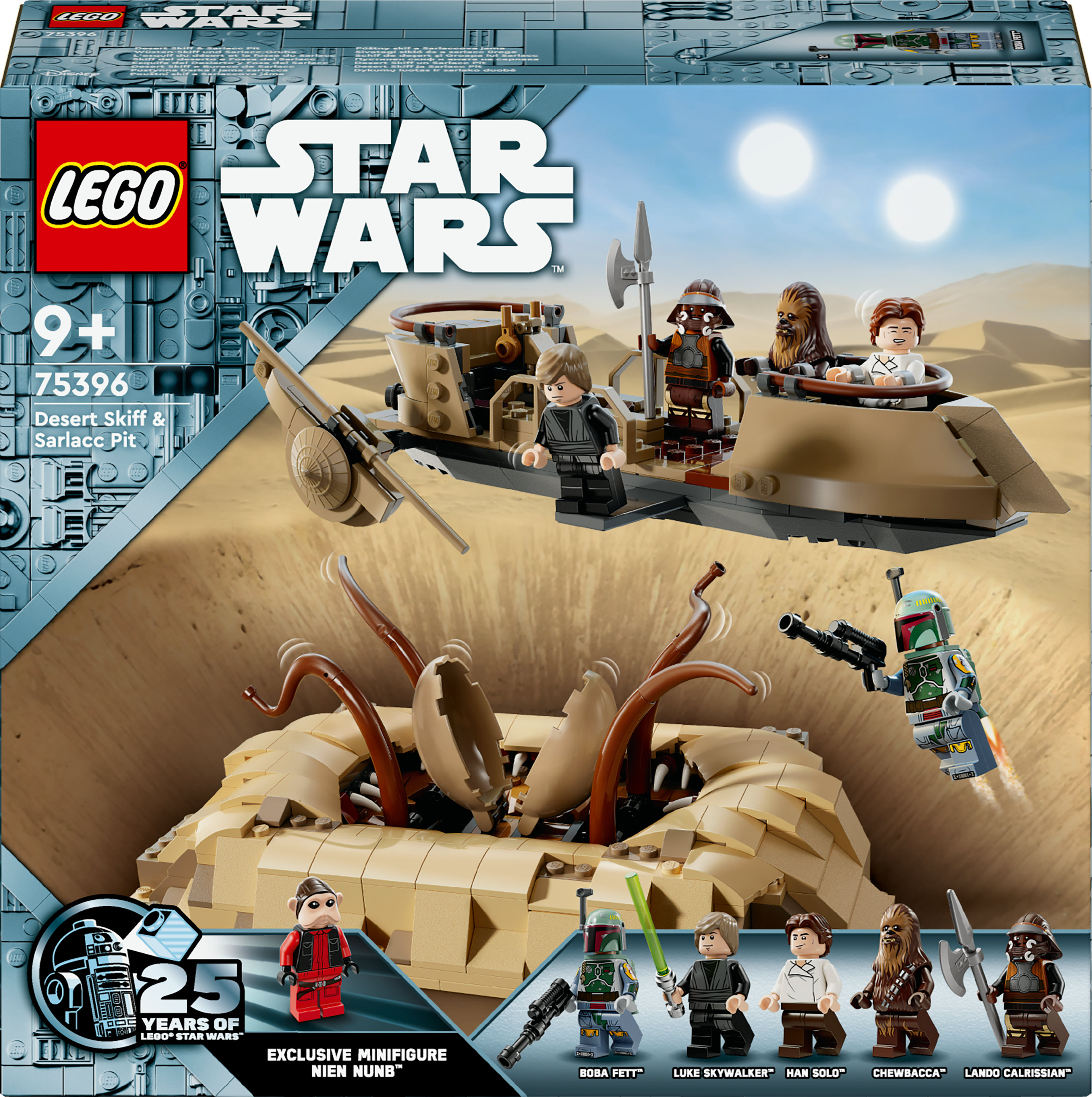 LEGO Star Wars 75396 Desert Skiff en Sarlacc-kuil